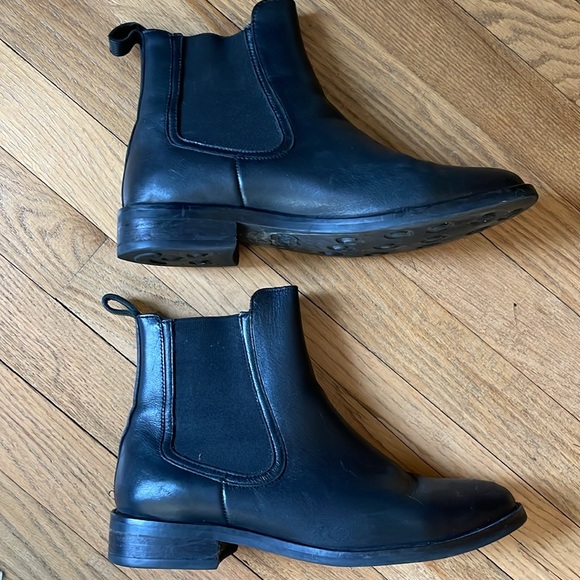 Thursday Boot Black Leather Chelsea Boots 8.5 - Picture 4 of 11